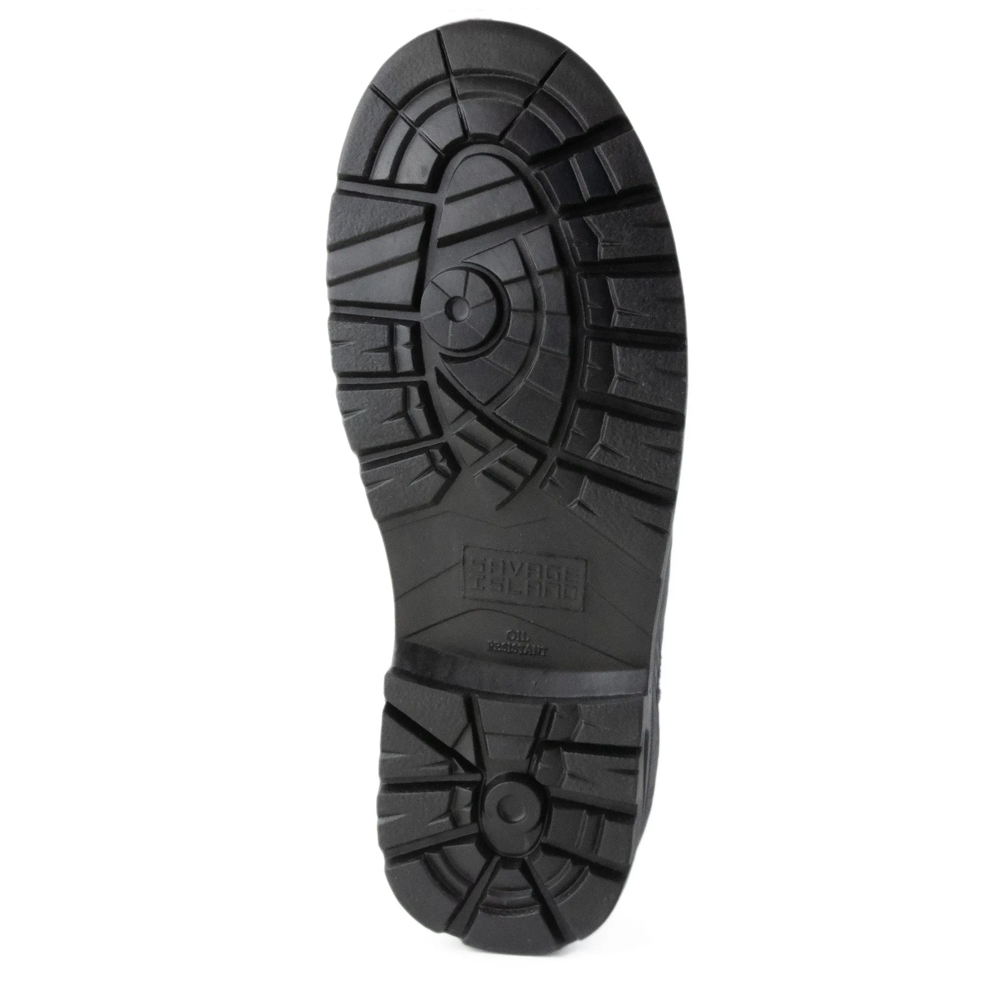 Full Leather Black Patrol Boots