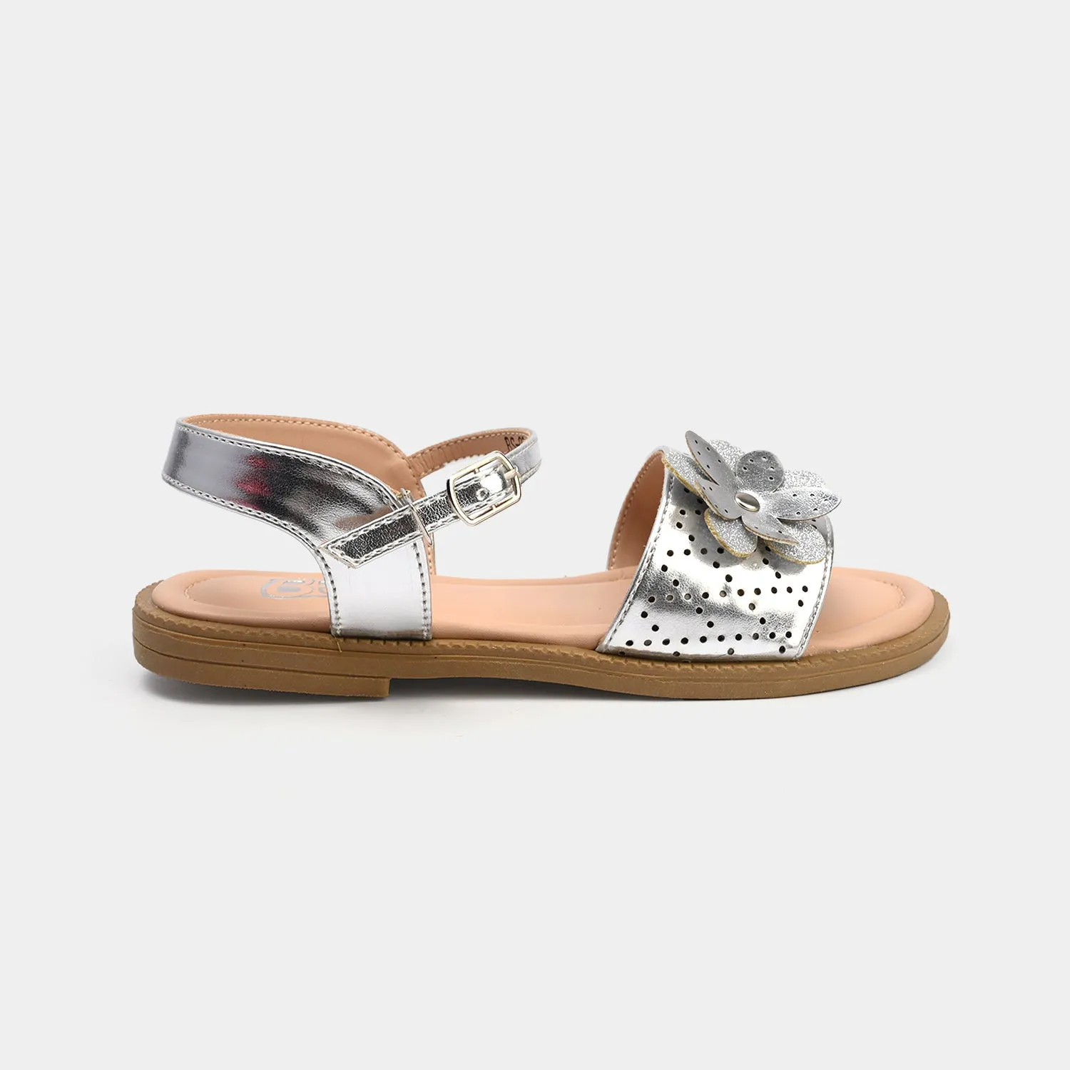Girls Sandal BS-02-SILVER