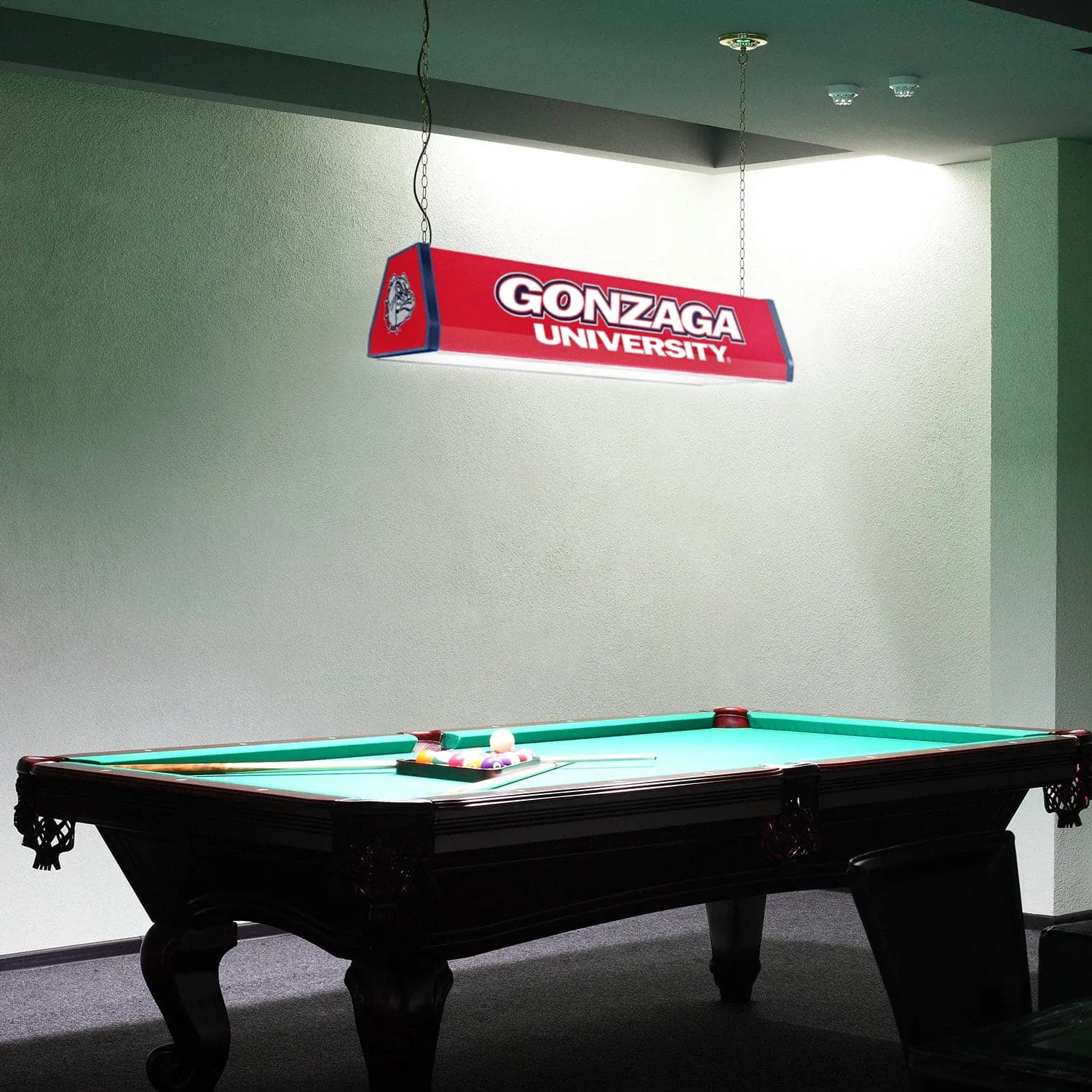 Gonzaga Bulldogs: Standard Pool Table Light
