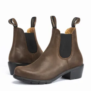 HEELED CHELSEA - ANTIQUE - LEATHER