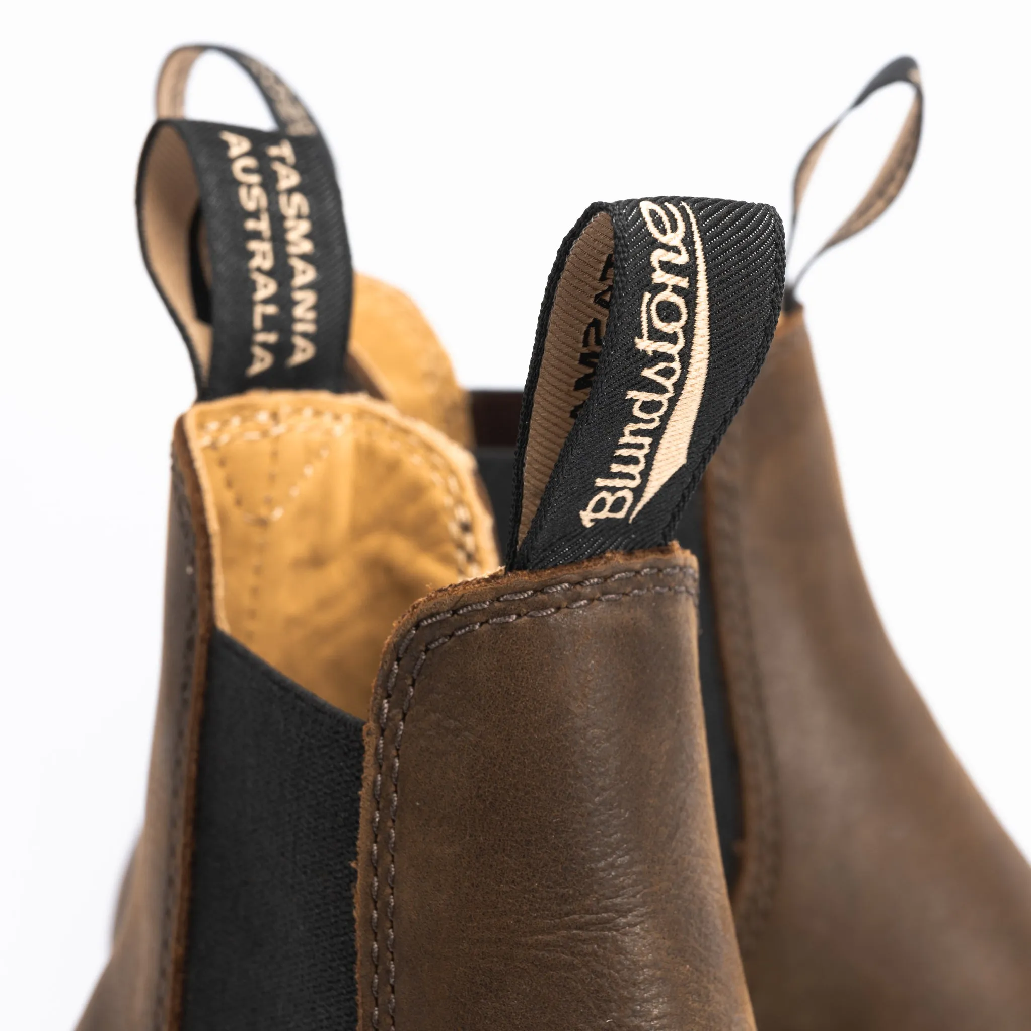 HEELED CHELSEA - ANTIQUE - LEATHER