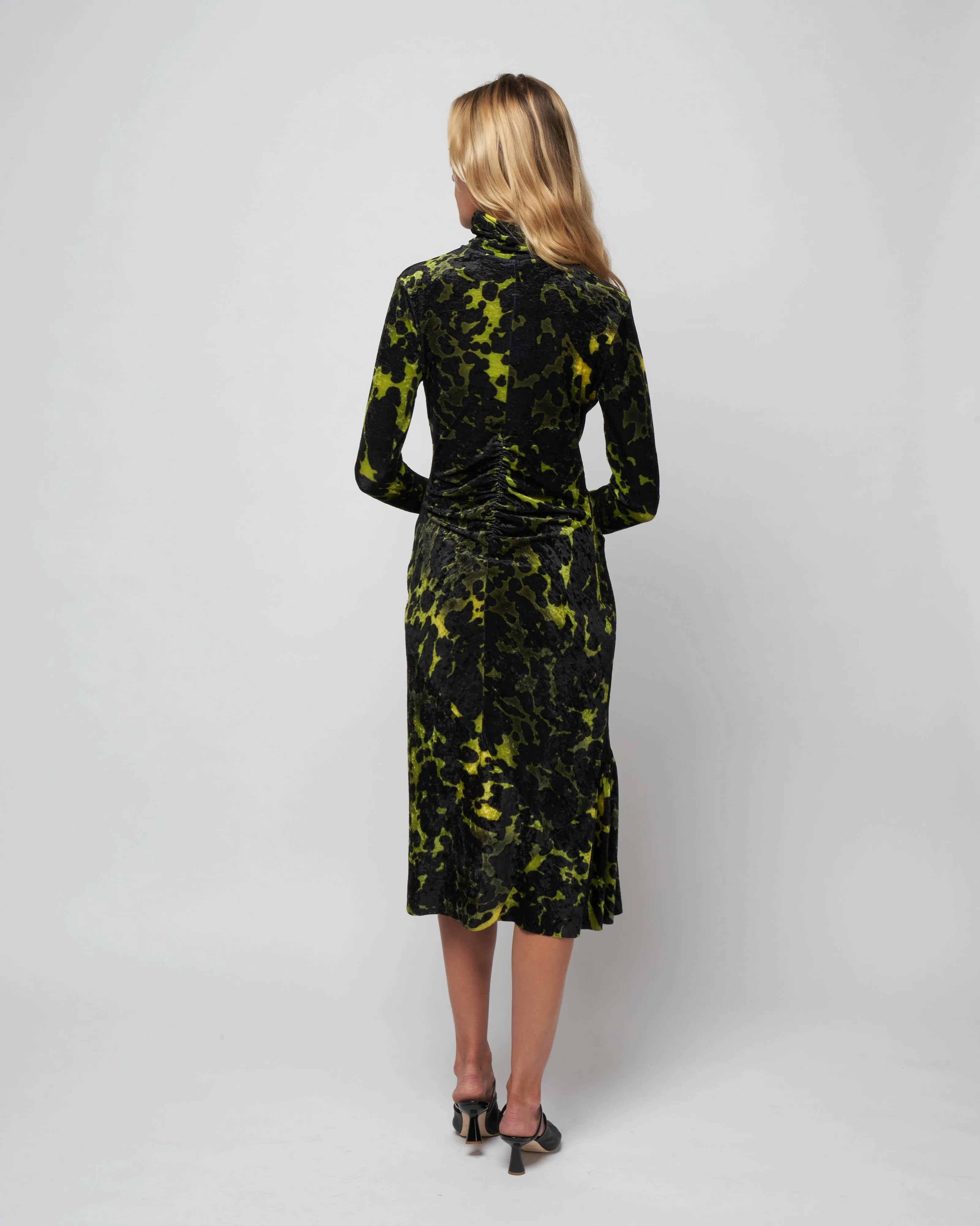 henalis dress - green