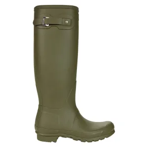 Hunter Original Tall Rubber Women's Wellington Boots - Olive Green