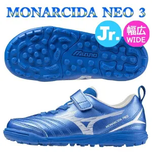 Immediate shipping Mizuno Training Shoes Kids Monarchida Neo 3 Club KIDS AS NEO Junior MIZUNO Wide Soccer Futsal P1GE242627