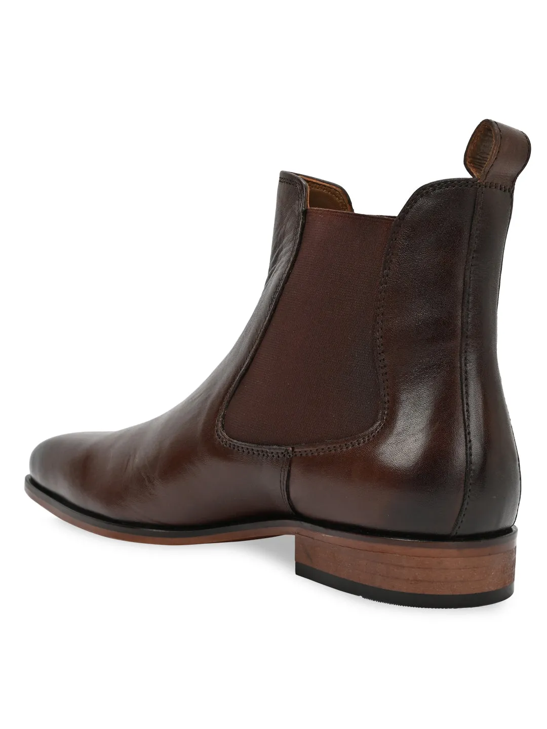 Imperio By Regal Brown Men Leather Boots