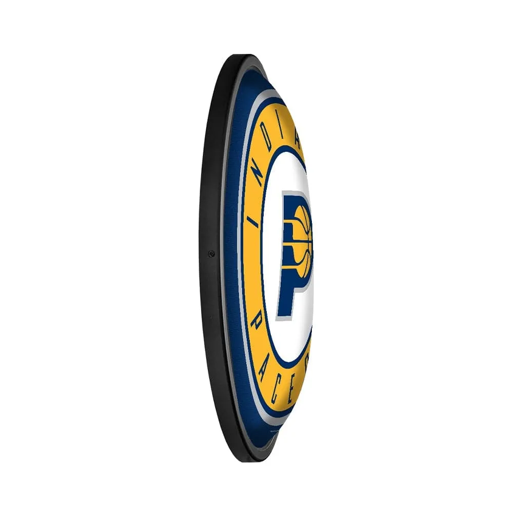 Indiana Pacers: Round Slimline Lighted Wall Sign