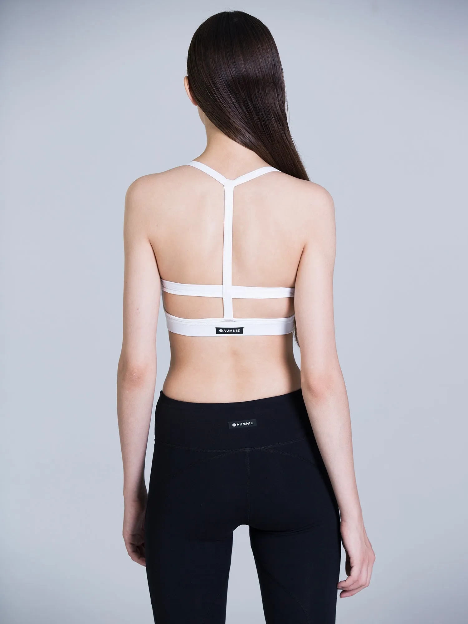 IRIS BRA, WHITE/WHITE MESH