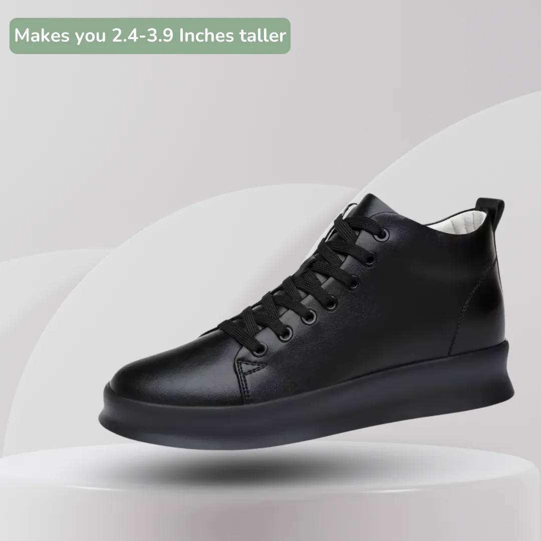 Jack Premium Leather Sneakers 2.4, 3.1 & 3.9 inches Lift
