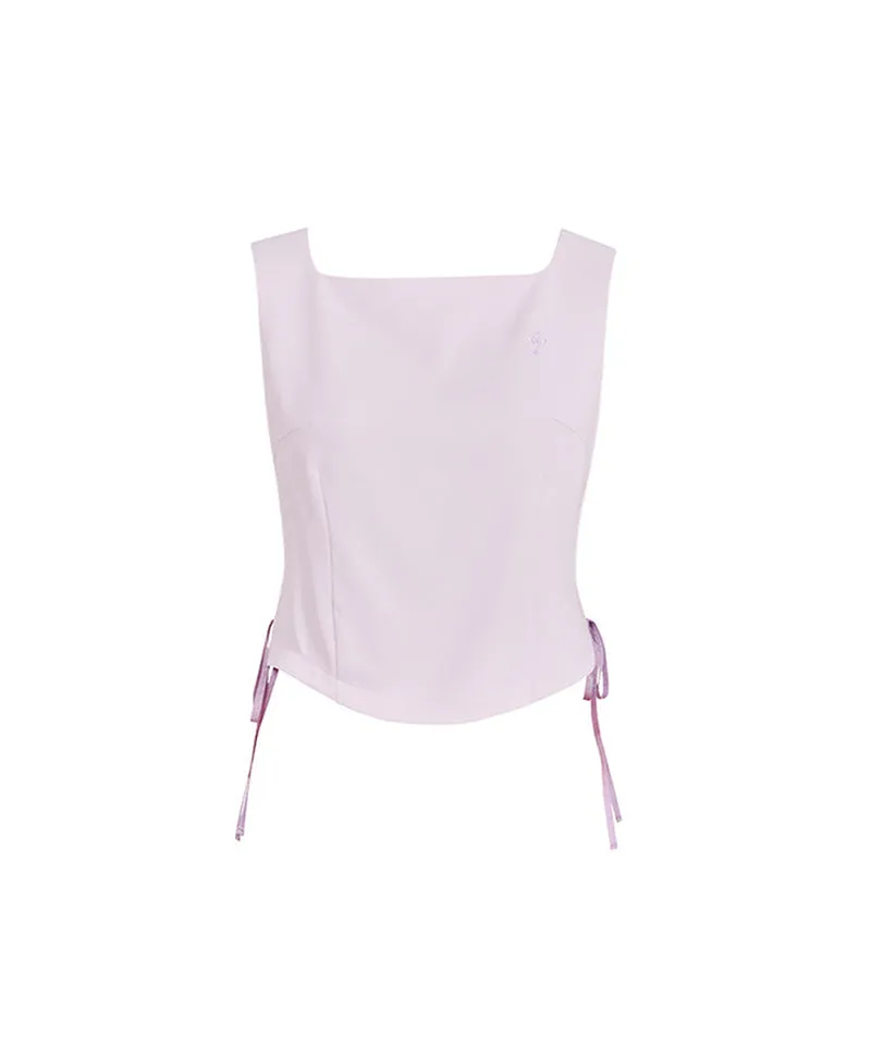 J.Jane Side Slit Vest - Pink