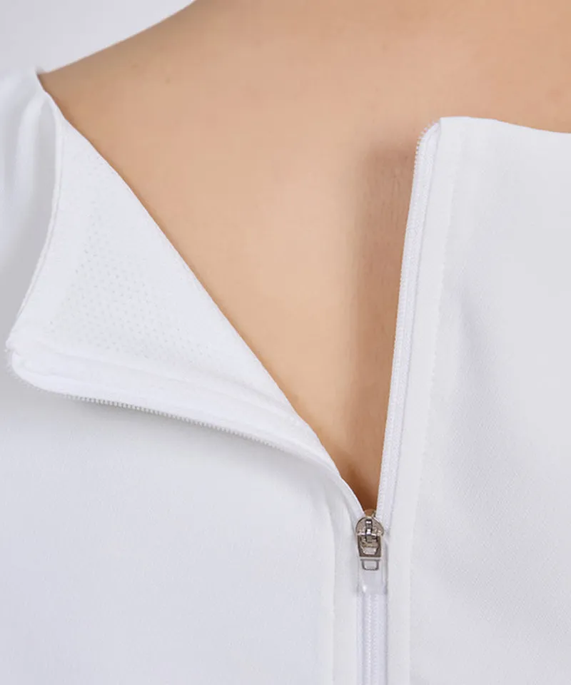 J.Jane Side Slit Vest - White