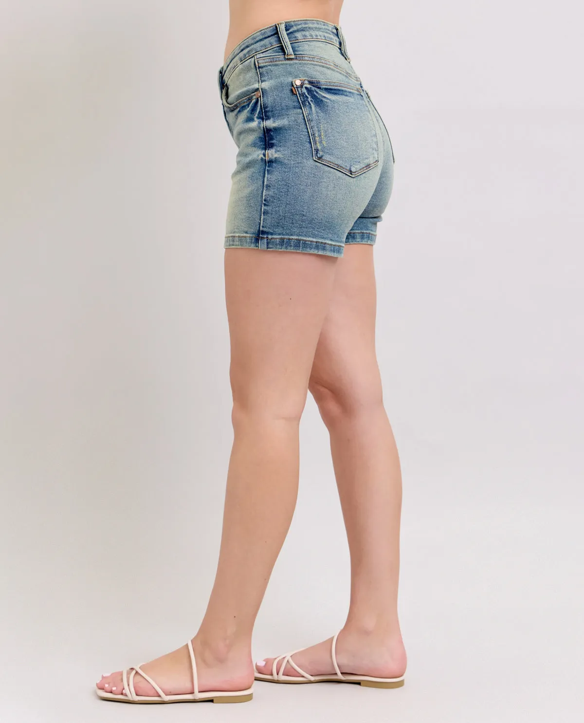 Judy Blue Vintage Washed Shorts