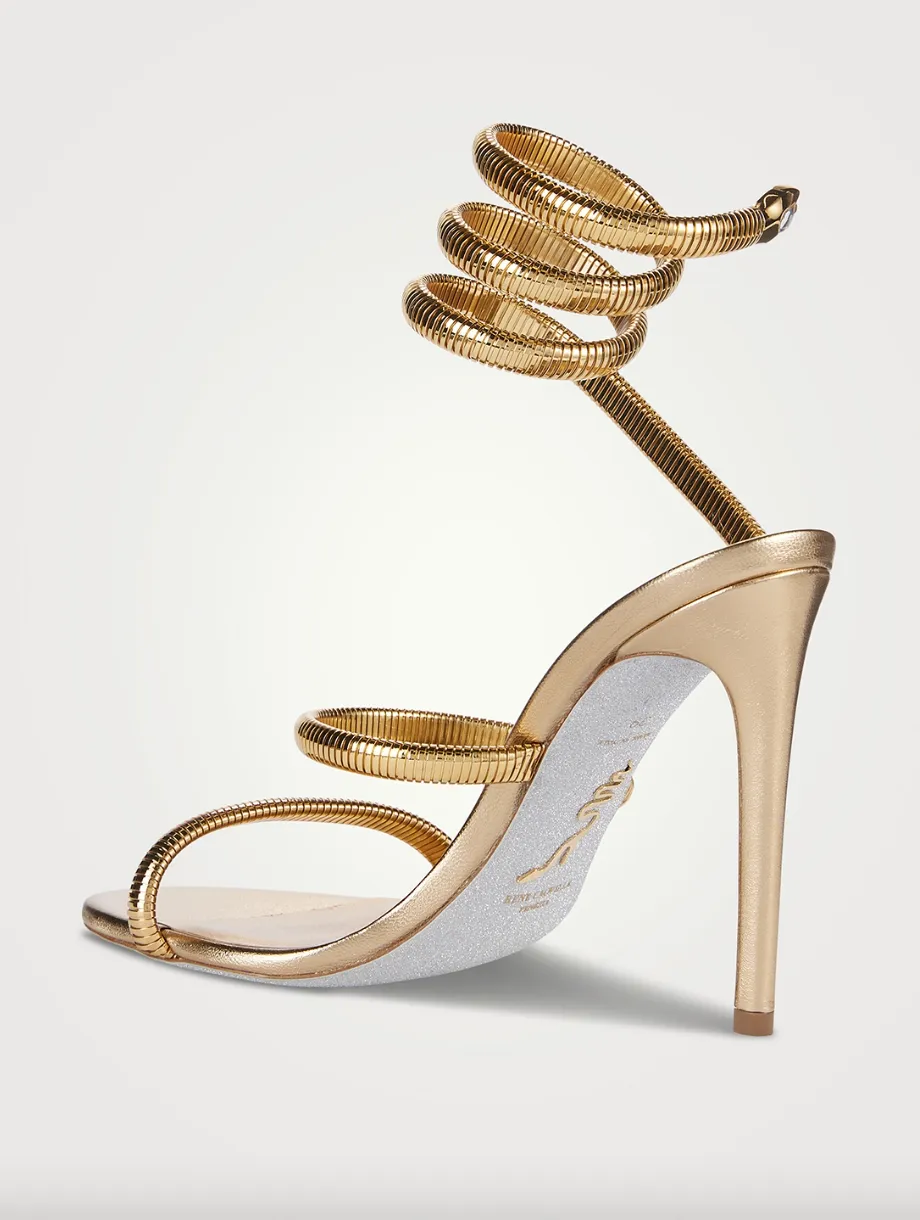 Juniper Metal Gold Sandal 105