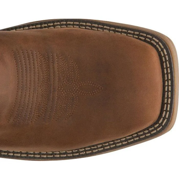 Justin Men's Rush 11" Composite Toe Western Work Boot -Tan- WK4338