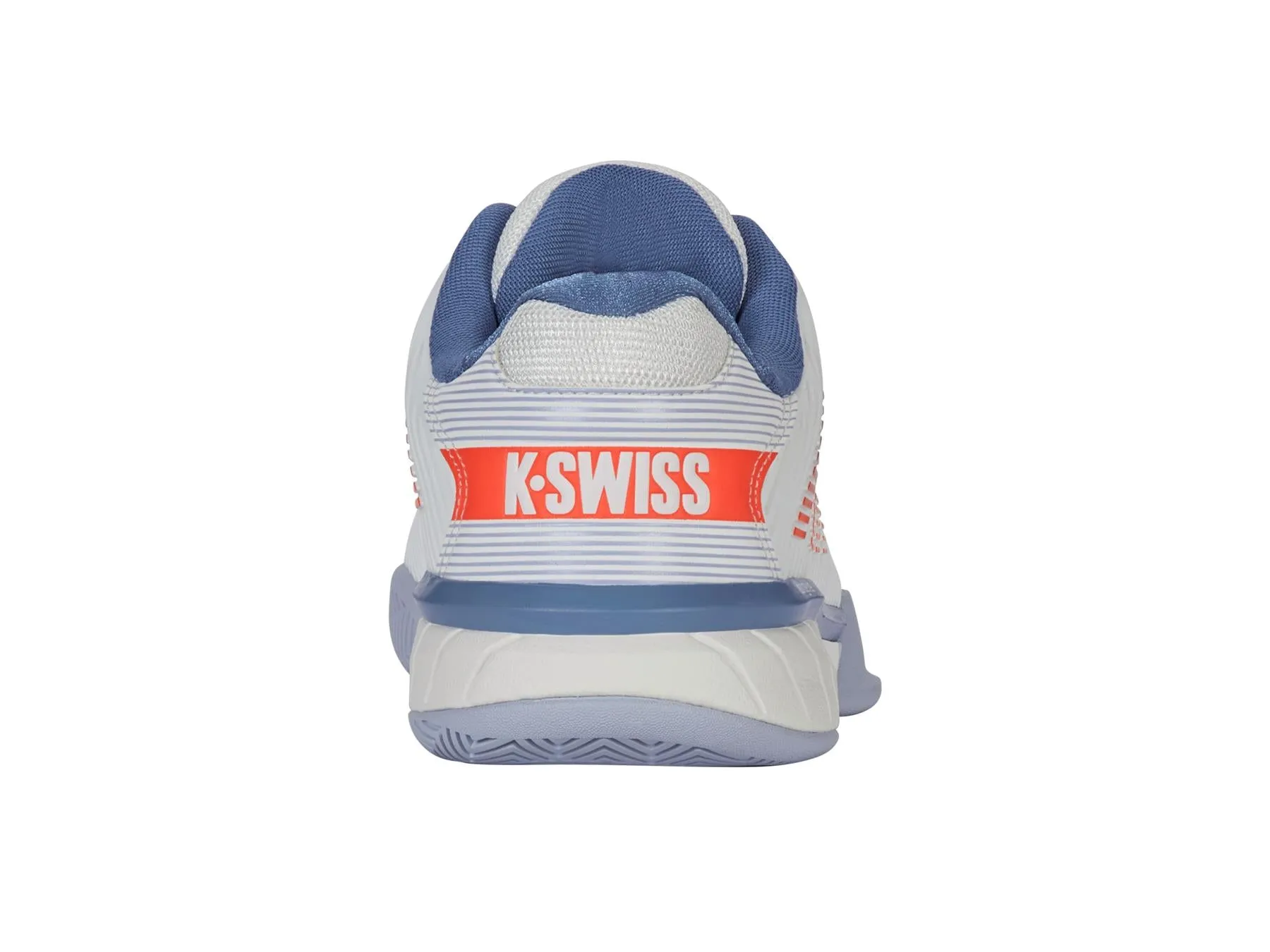 K-Swiss Hypercourt Express 2 Mens Tennis Shoes - White / Scarlet Ibis