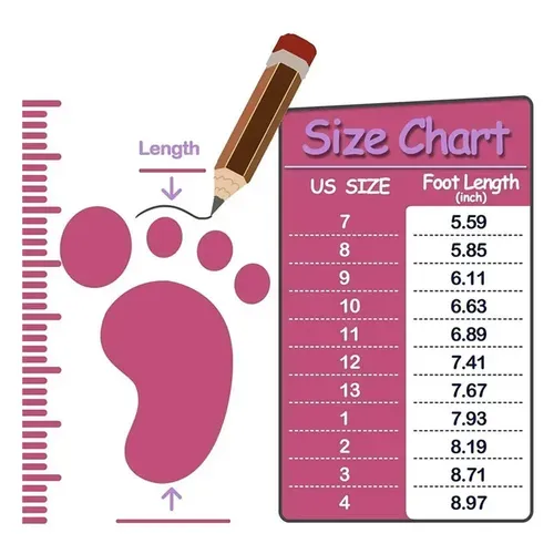 Kids Girls Light Rain Boots Colorful pink - KKOMFORME