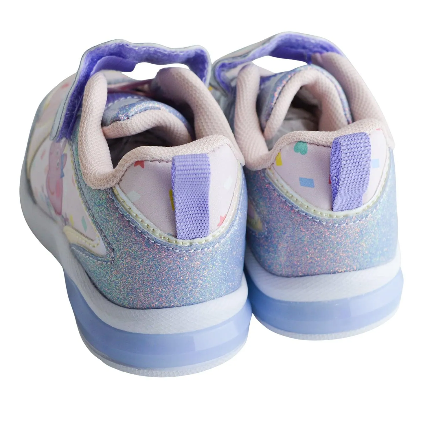 Kids Shoes Peppa Pig Light-up Toddler Girls Sports Shoes - (6T to 10T)