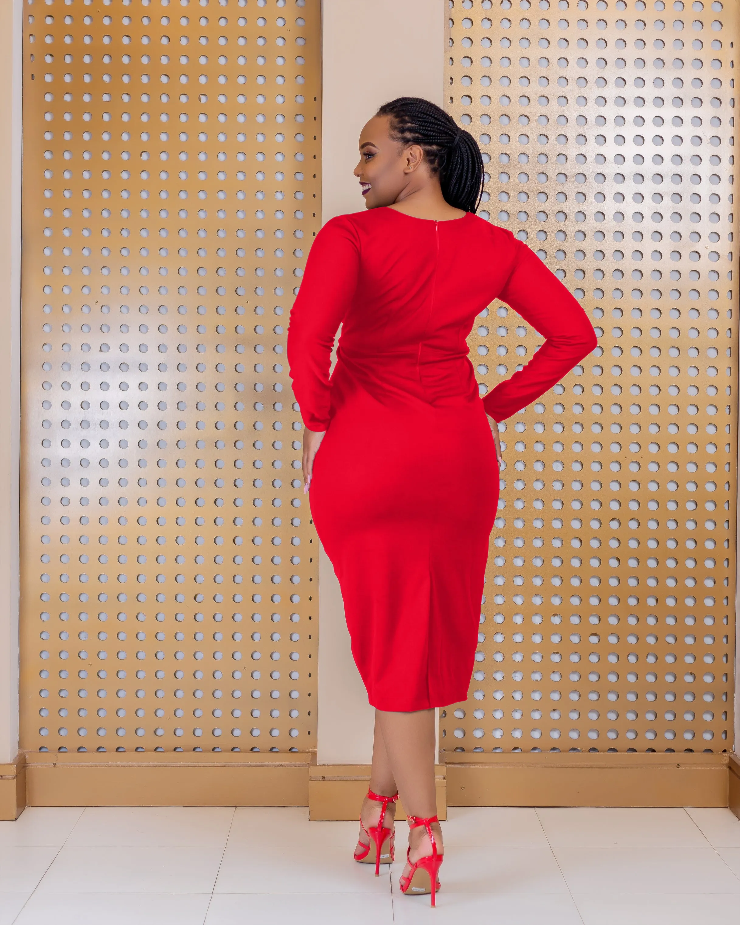 Kipeto Dress - Red