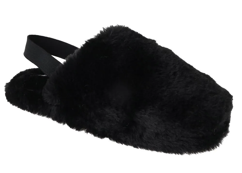 Ladies Faux Fur Slipper