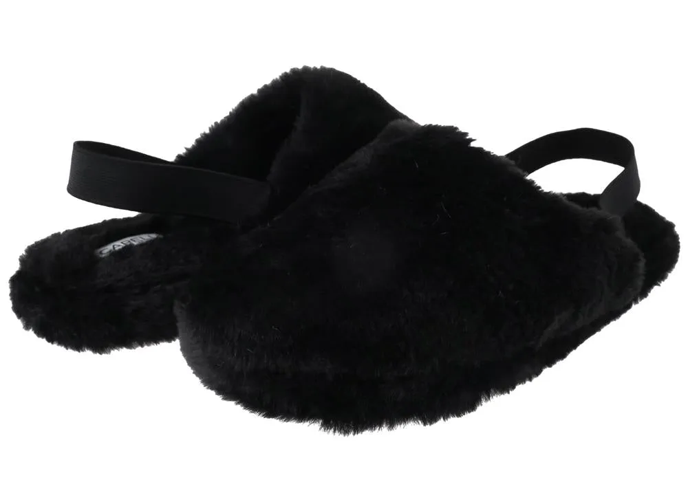 Ladies Faux Fur Slipper