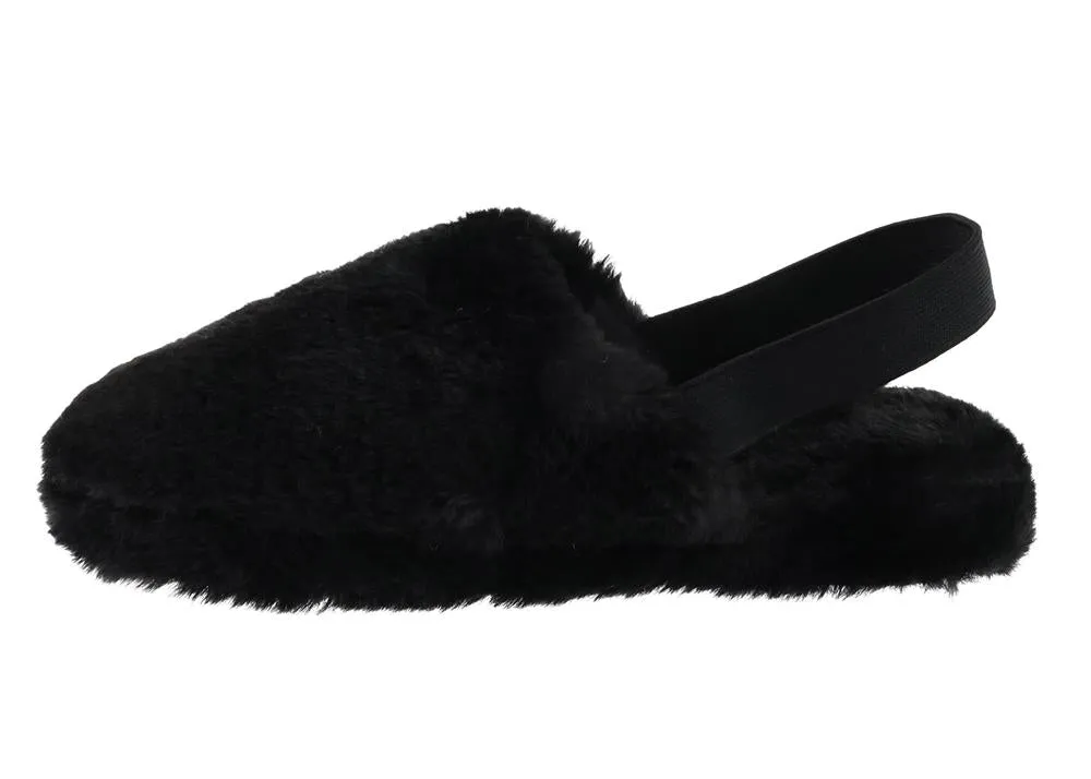 Ladies Faux Fur Slipper