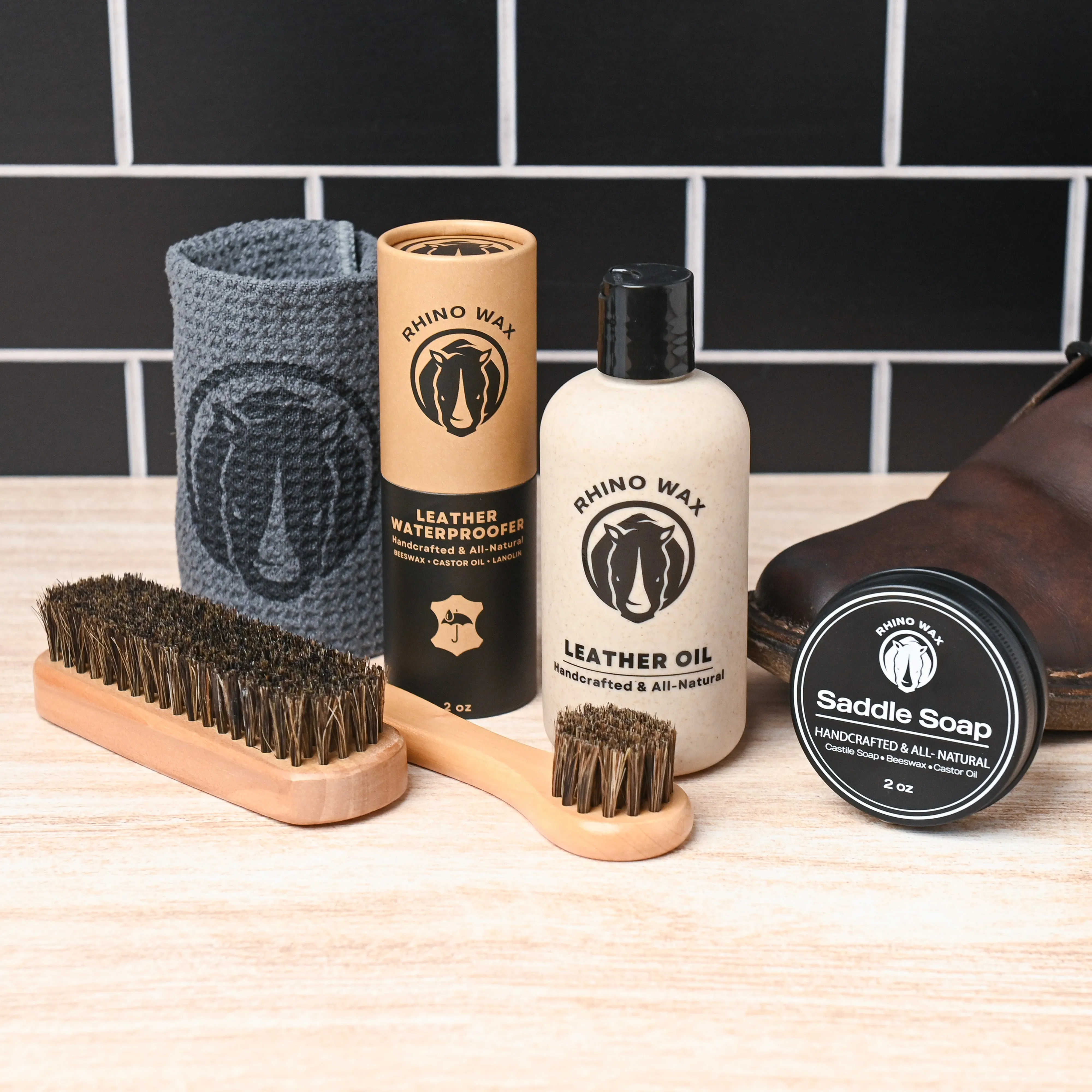 Leather Boot Waterproofing and Maintenance Kit
