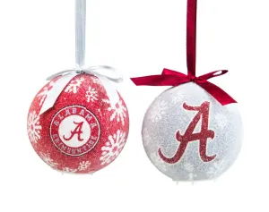LED Boxed Ornament Set of 6, University of Alabama,3ot924