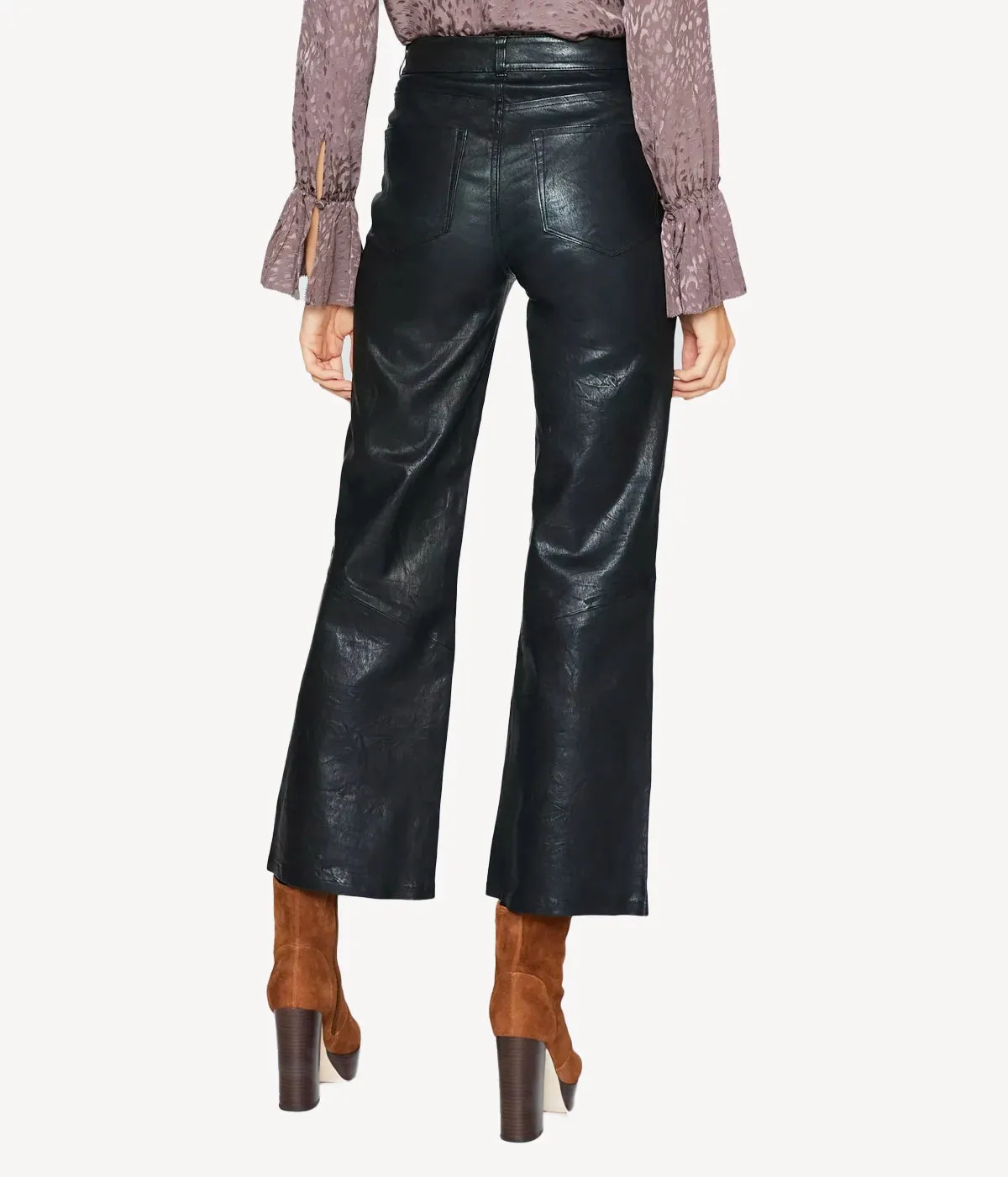 Leenah Ankle Pants in Black