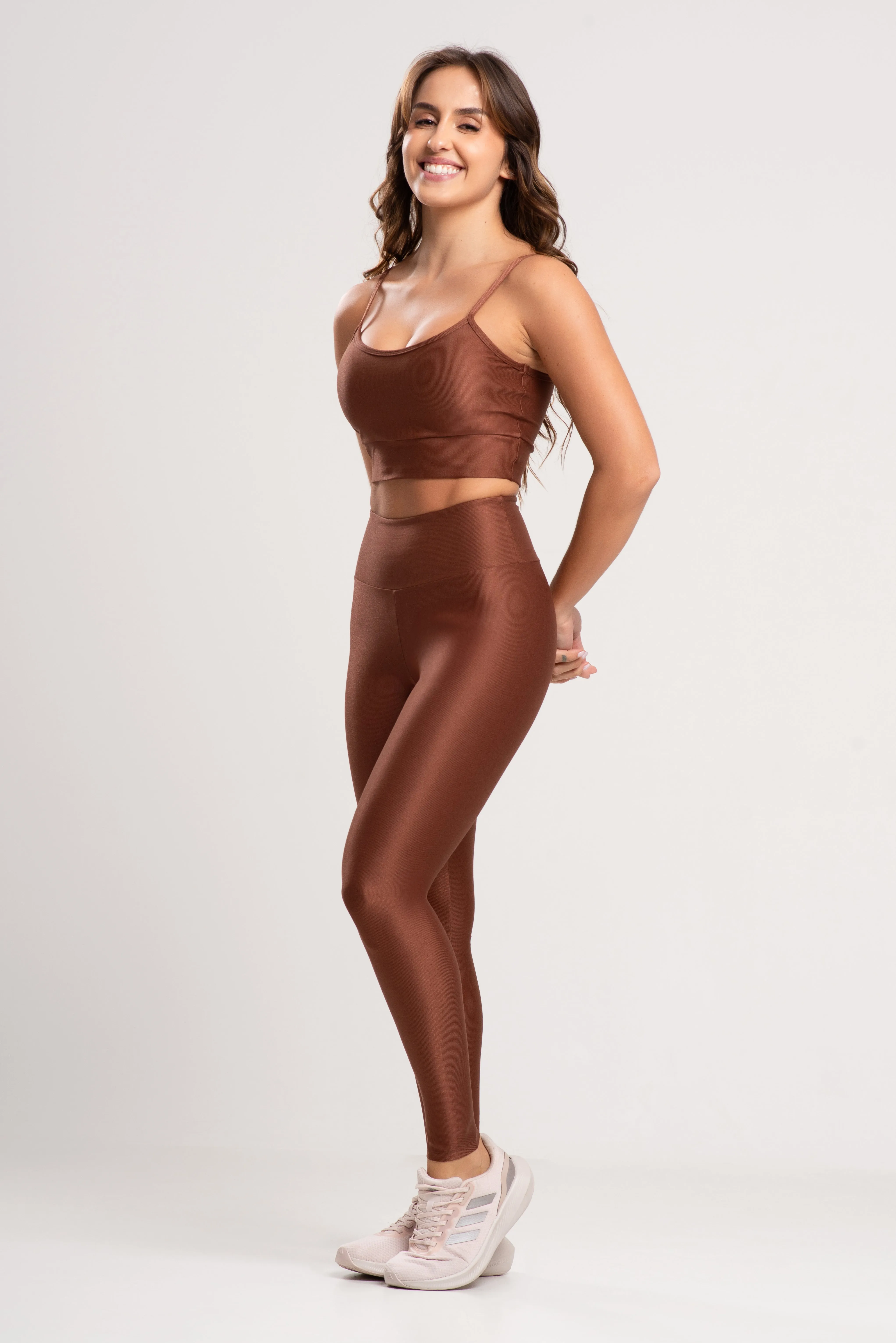 Legging   Top Lupo Brown