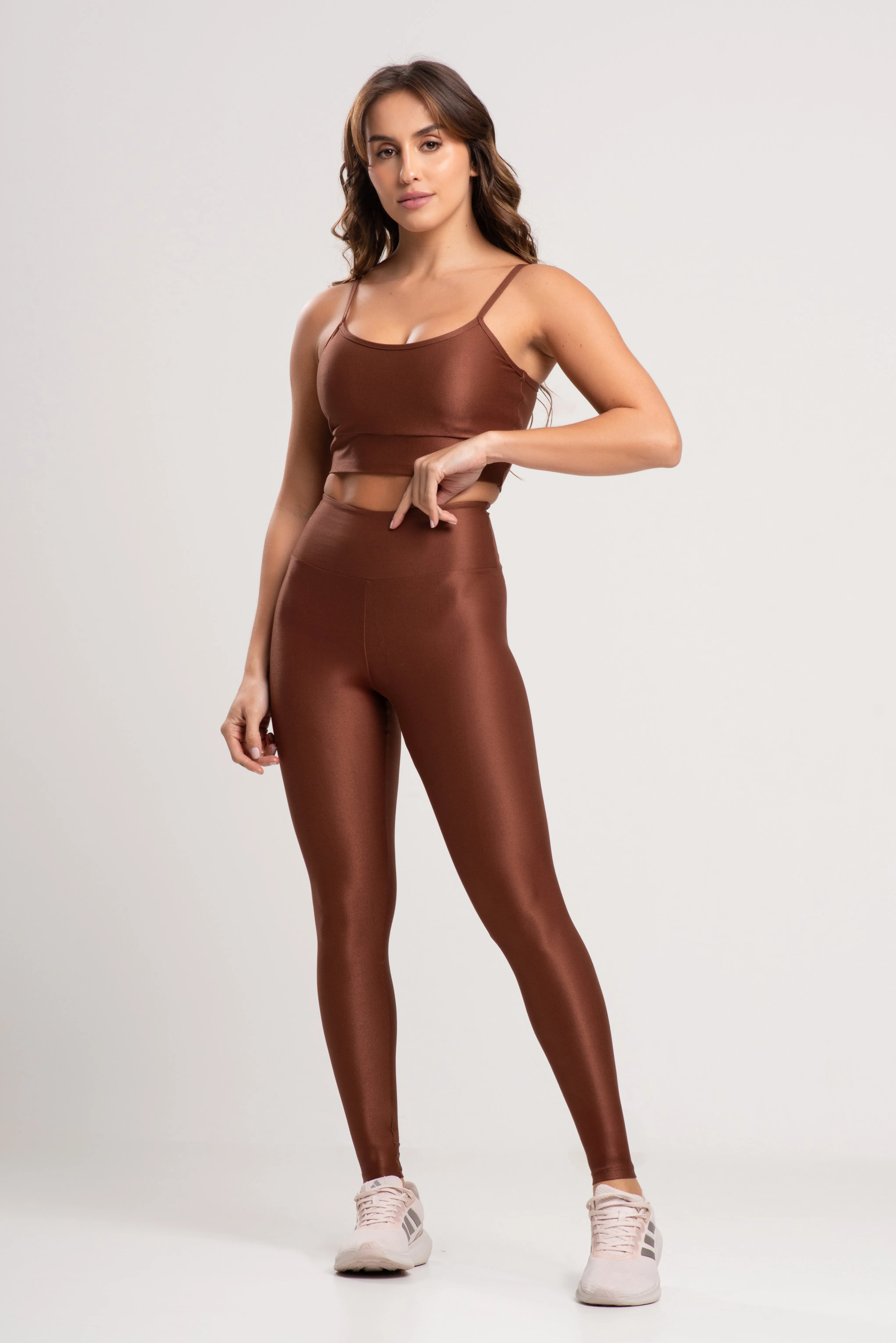 Legging   Top Lupo Brown