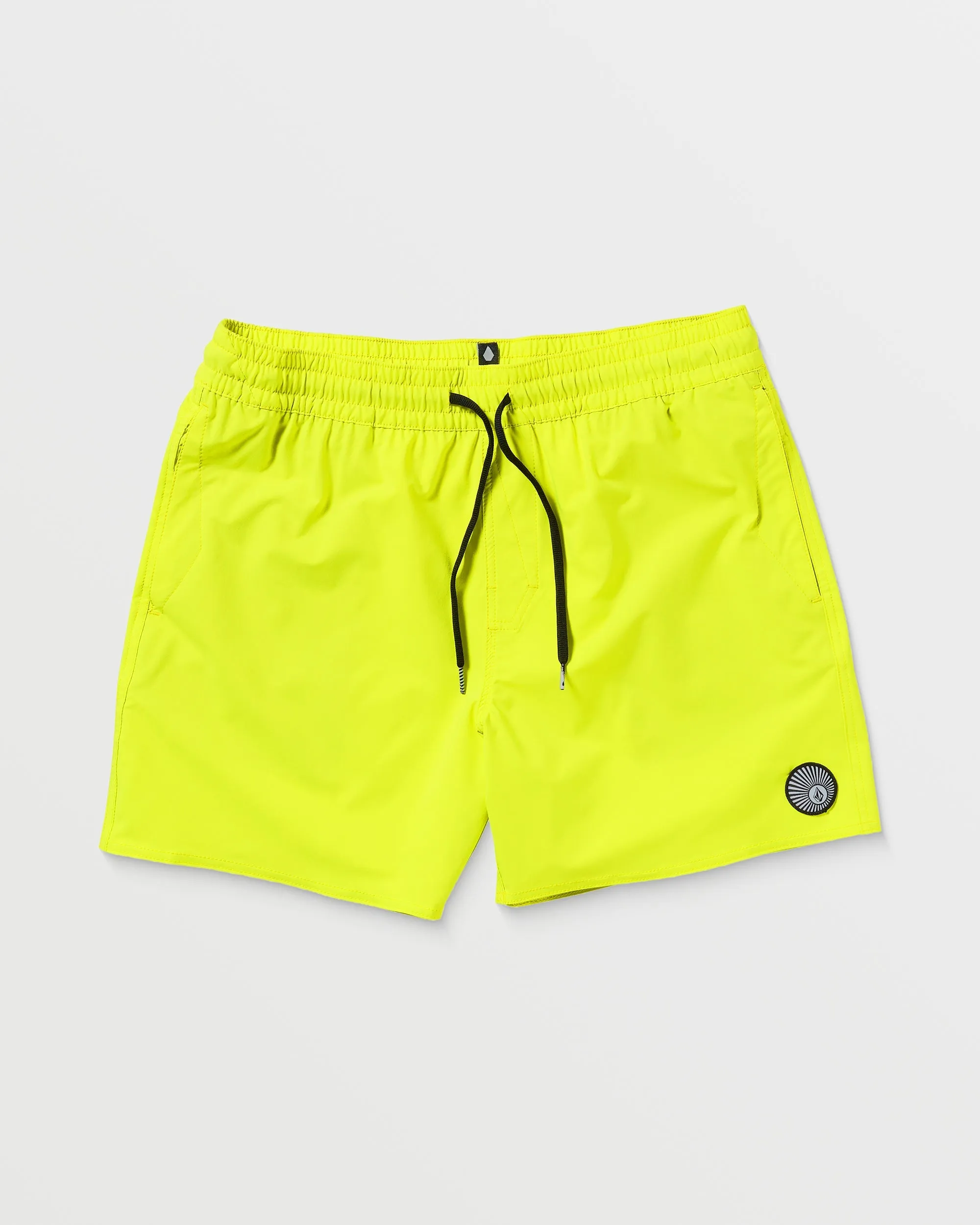 Lido Solid Trunk 16" Boardshorts - TENNIS BALL