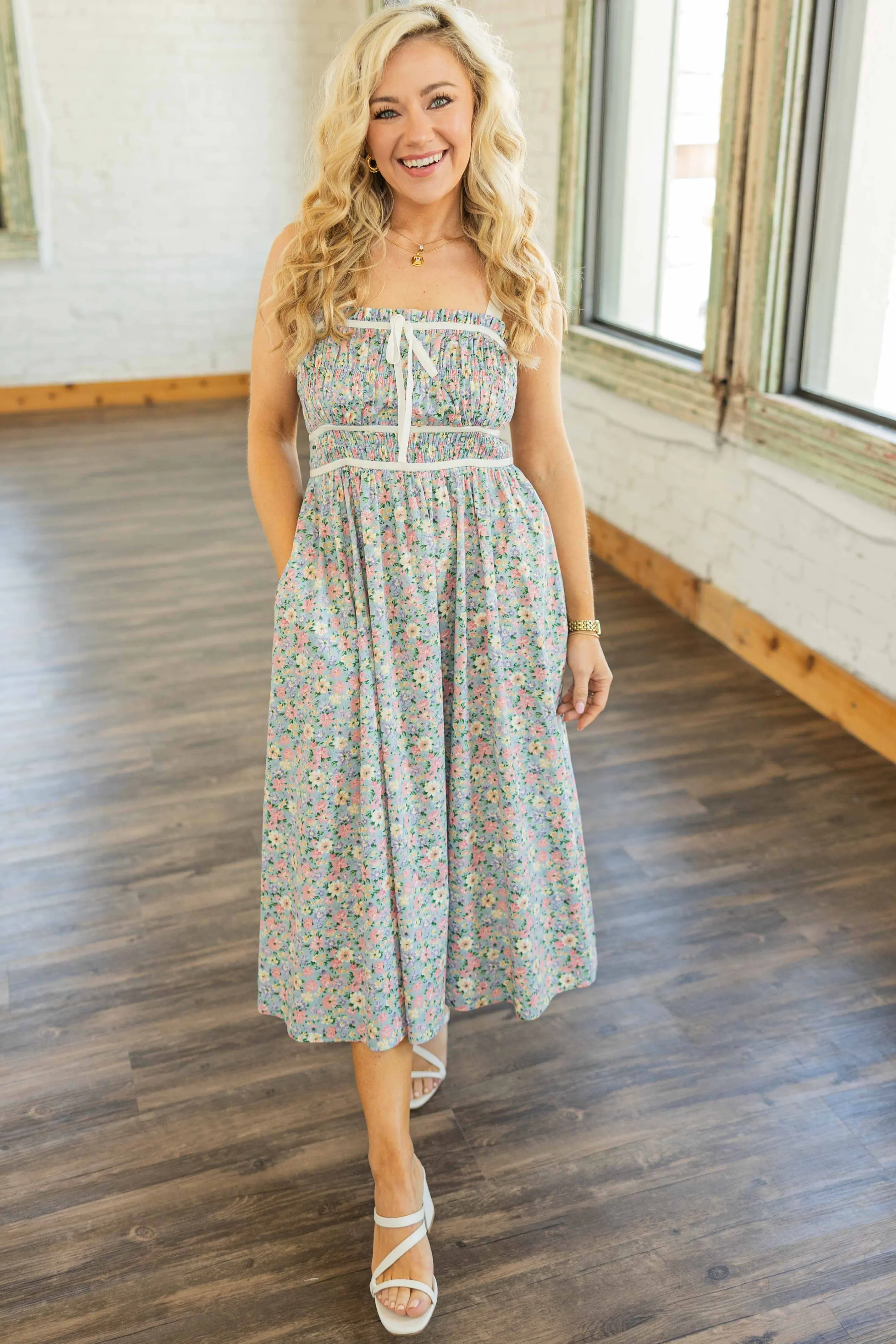 LUCIA MIDI DRESS