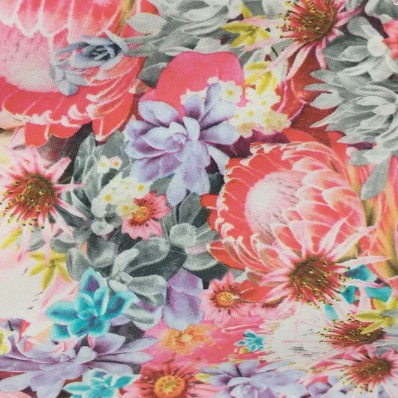 Lululemon Hotty Hot Skort 4 Flowabunga Skirt Floral Mesh Tennis Running