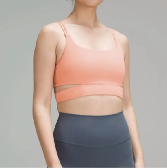 Lululemon Ribbed Nulu Strappy Yoga Bra