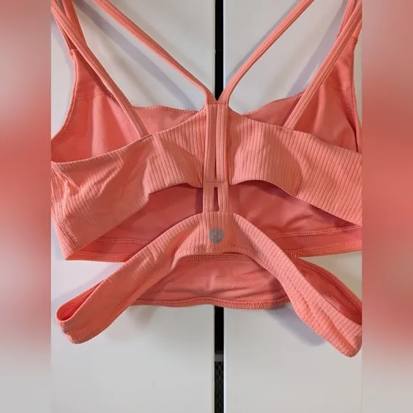 Lululemon Ribbed Nulu Strappy Yoga Bra