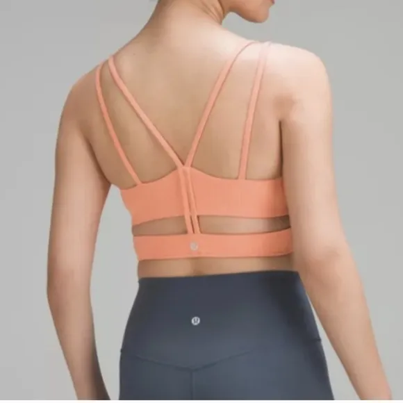 Lululemon Ribbed Nulu Strappy Yoga Bra