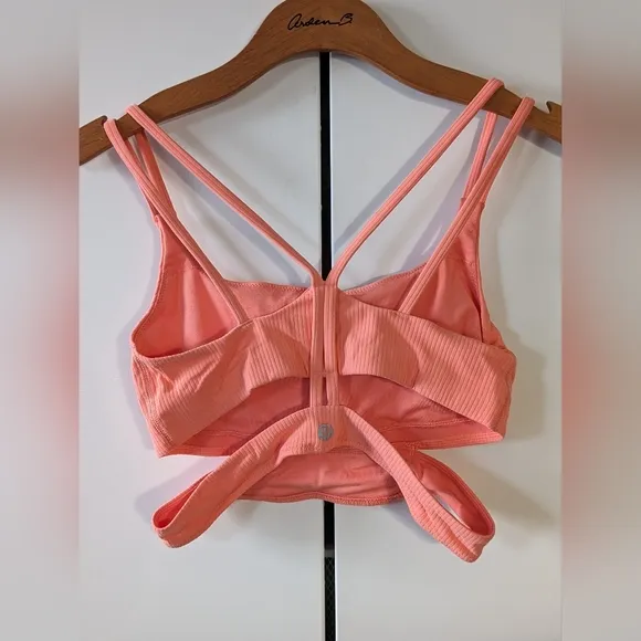 Lululemon Ribbed Nulu Strappy Yoga Bra