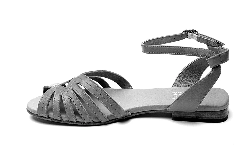 Marta Vintage Sandals (Goldenrod Yellow)