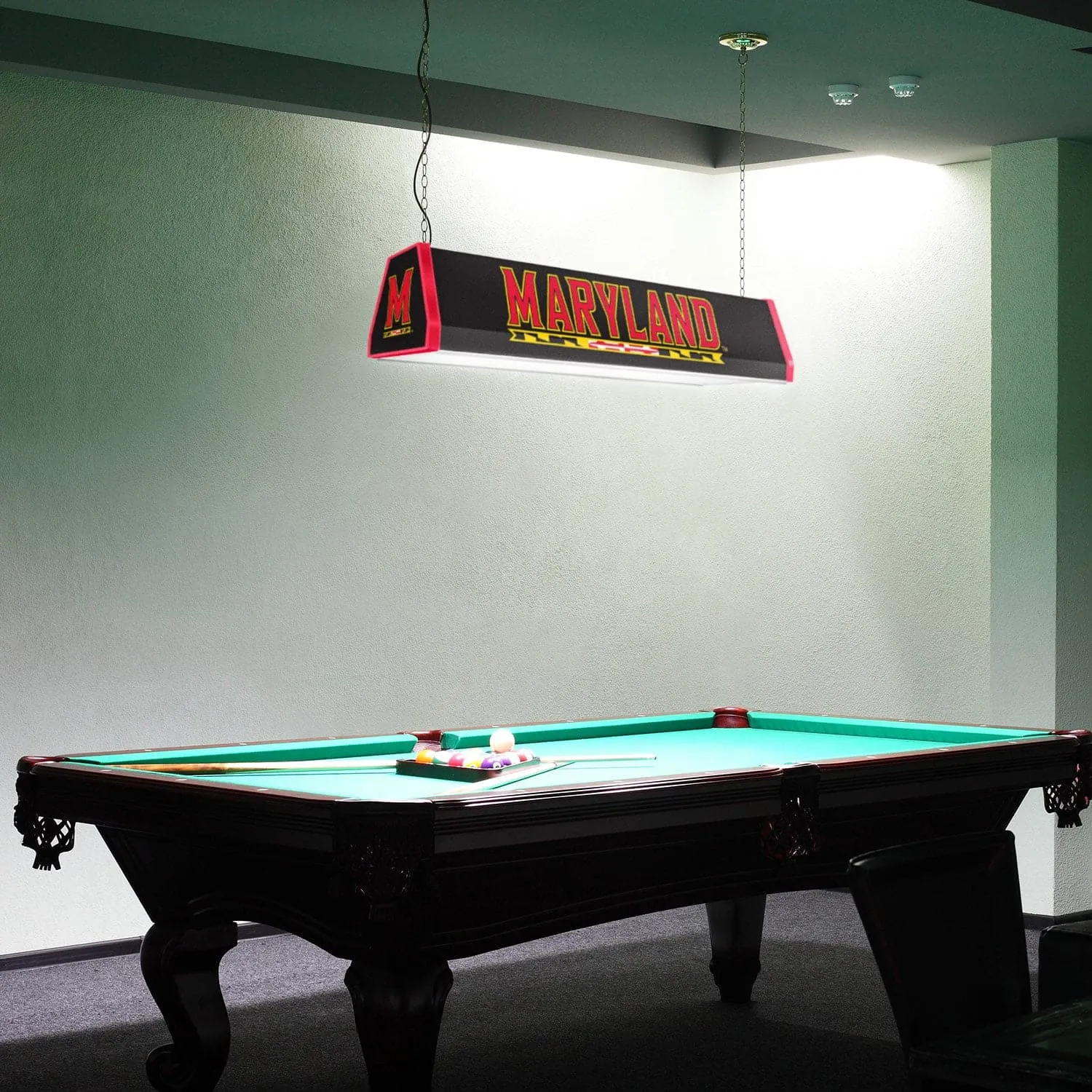 Maryland Terrapins: Standard Pool Table Light