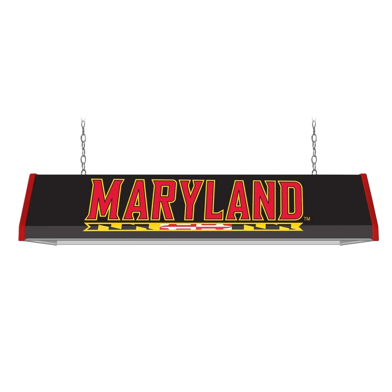Maryland Terrapins: Standard Pool Table Light
