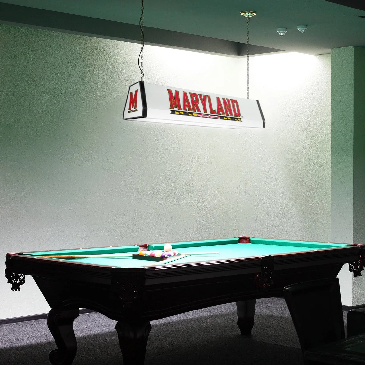 Maryland Terrapins: Standard Pool Table Light