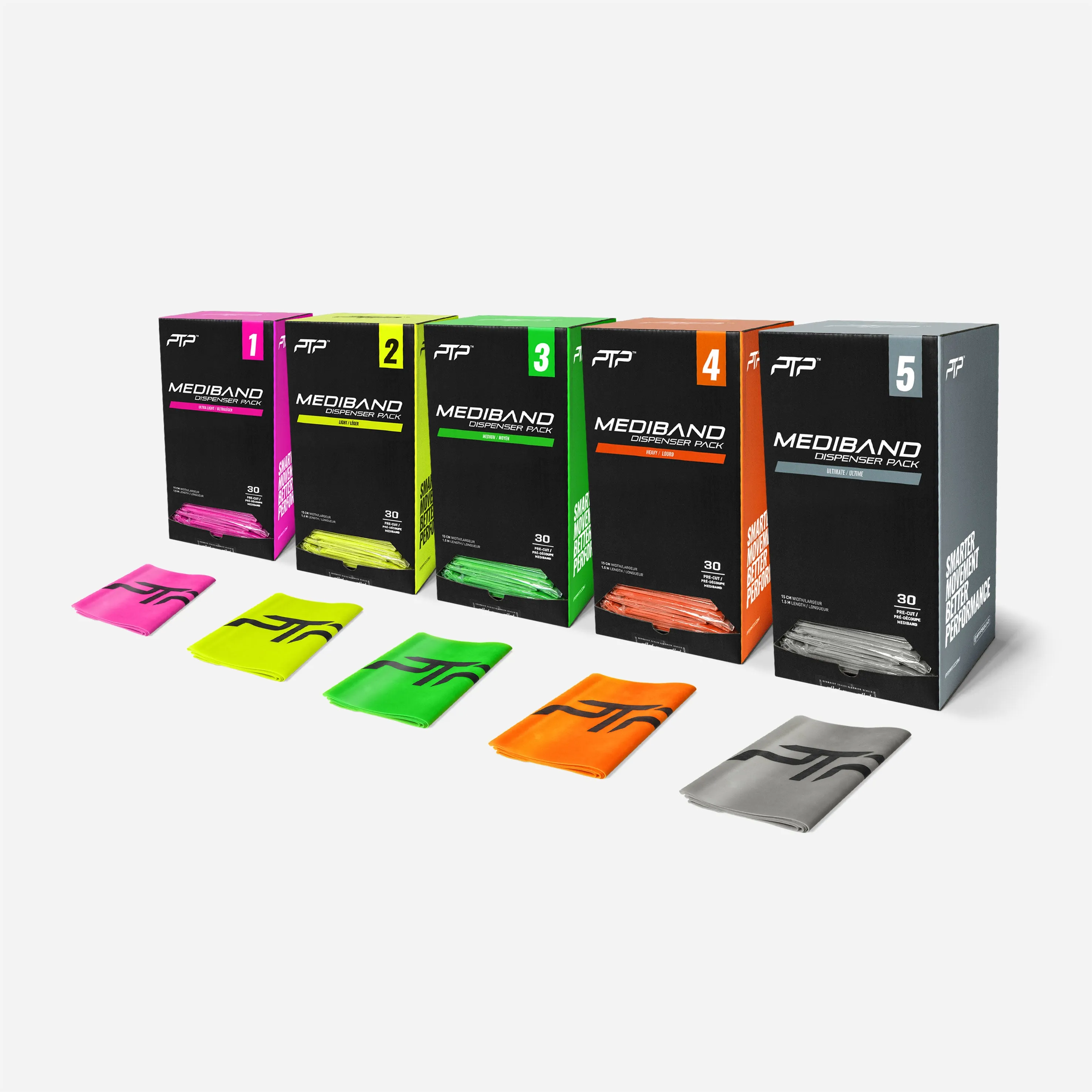 MEDIBAND LIGHT ONE PACK (BOX) 30 x 1.5M INDIVIDUAL