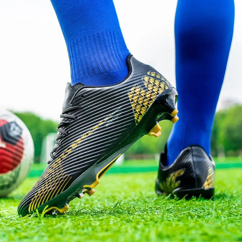 Men Soccer Cleats Professional Outdoor Sports Training