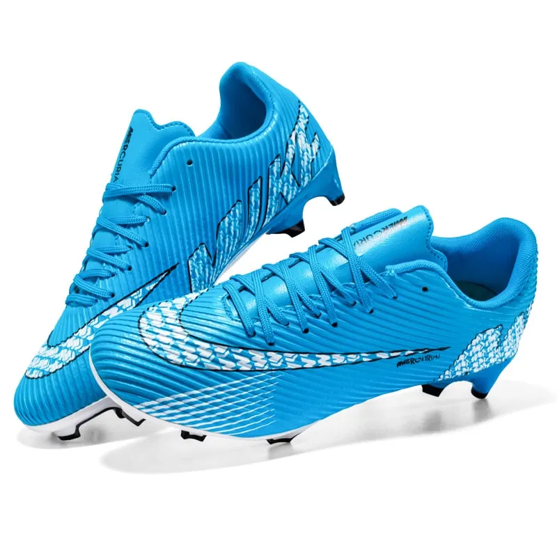 Men Soccer Cleats Professional Outdoor Sports Training