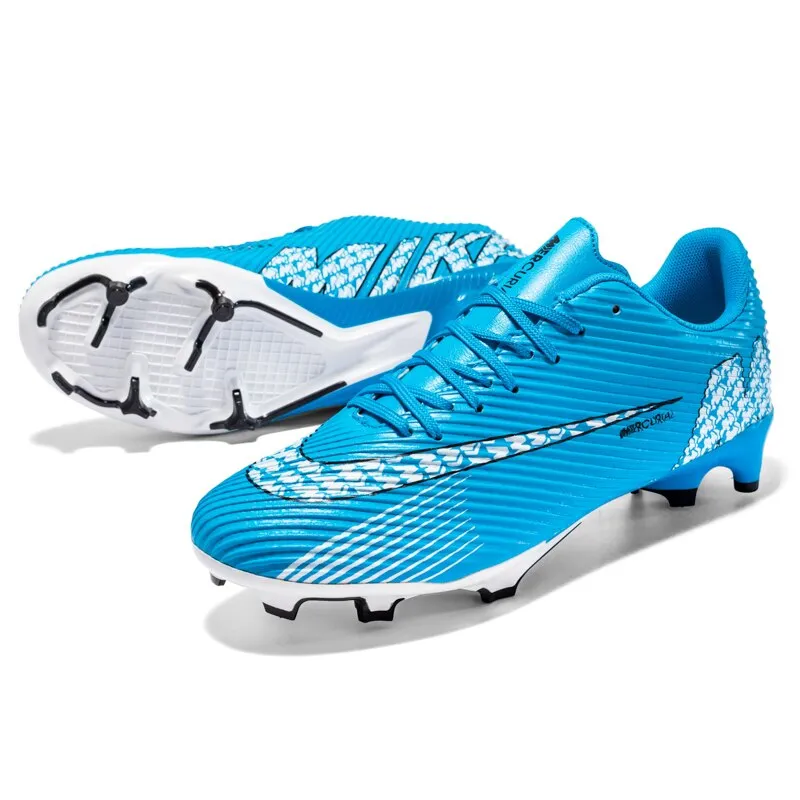 Men Soccer Cleats Professional Outdoor Sports Training