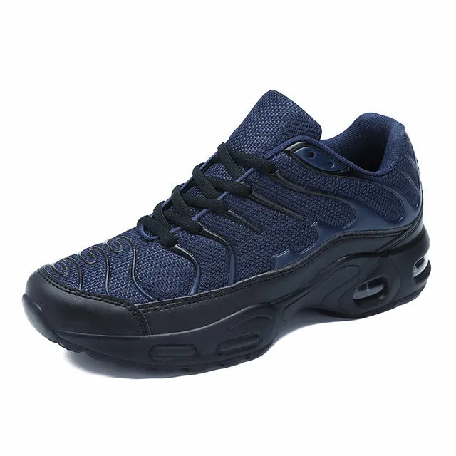 Men's Air Cushion Breathable Mesh Running Shoes Outdoor Sports Competitive Walking Professional Sports Shoes