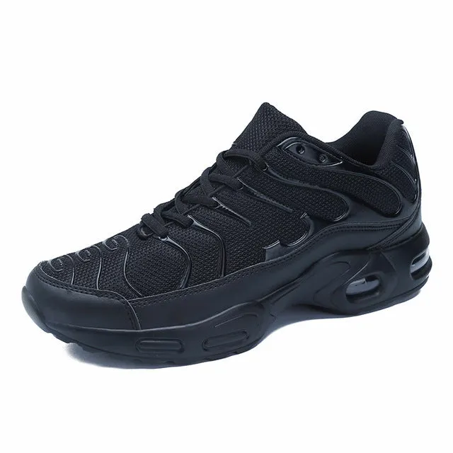 Men's Air Cushion Breathable Mesh Running Shoes Outdoor Sports Competitive Walking Professional Sports Shoes