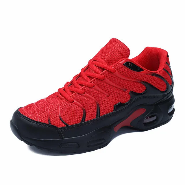 Men's Air Cushion Breathable Mesh Running Shoes Outdoor Sports Competitive Walking Professional Sports Shoes