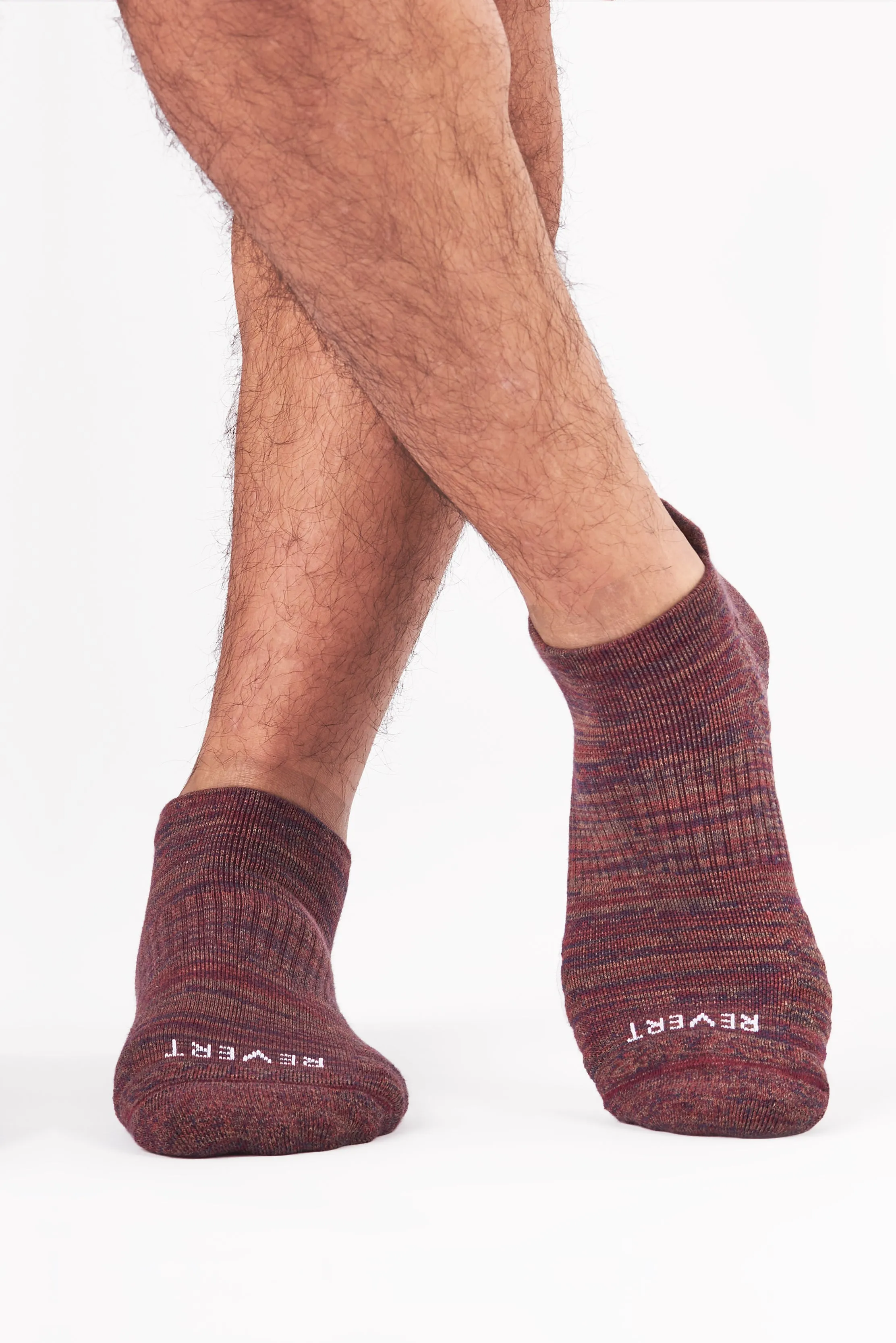 Men's Ankle Essentials: 6-Pack Mid-Weight Comfort Socks