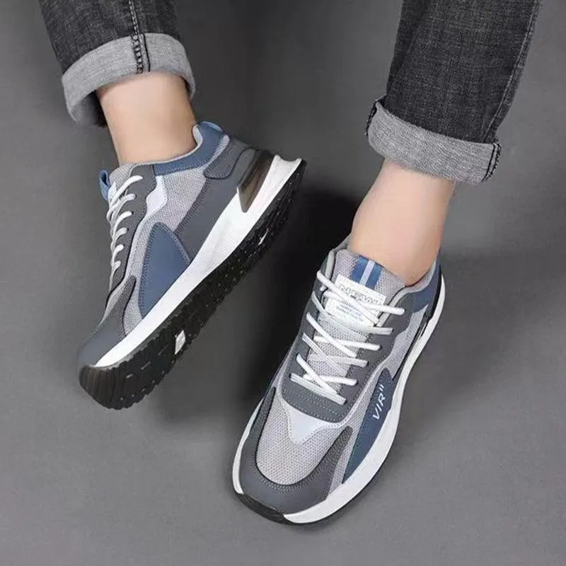 Men's Color Block Mesh Shoes