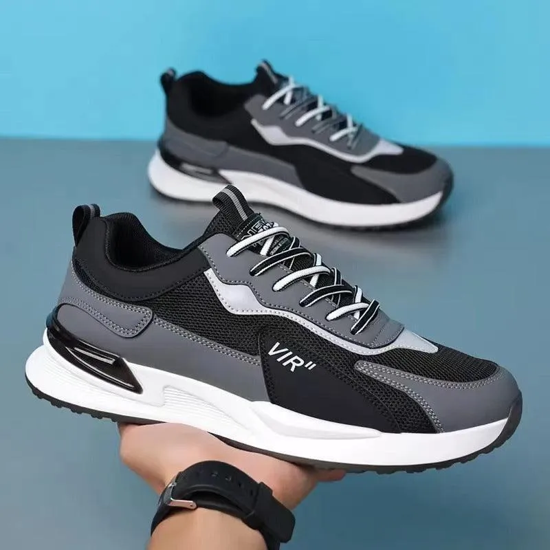 Men's Color Block Mesh Shoes